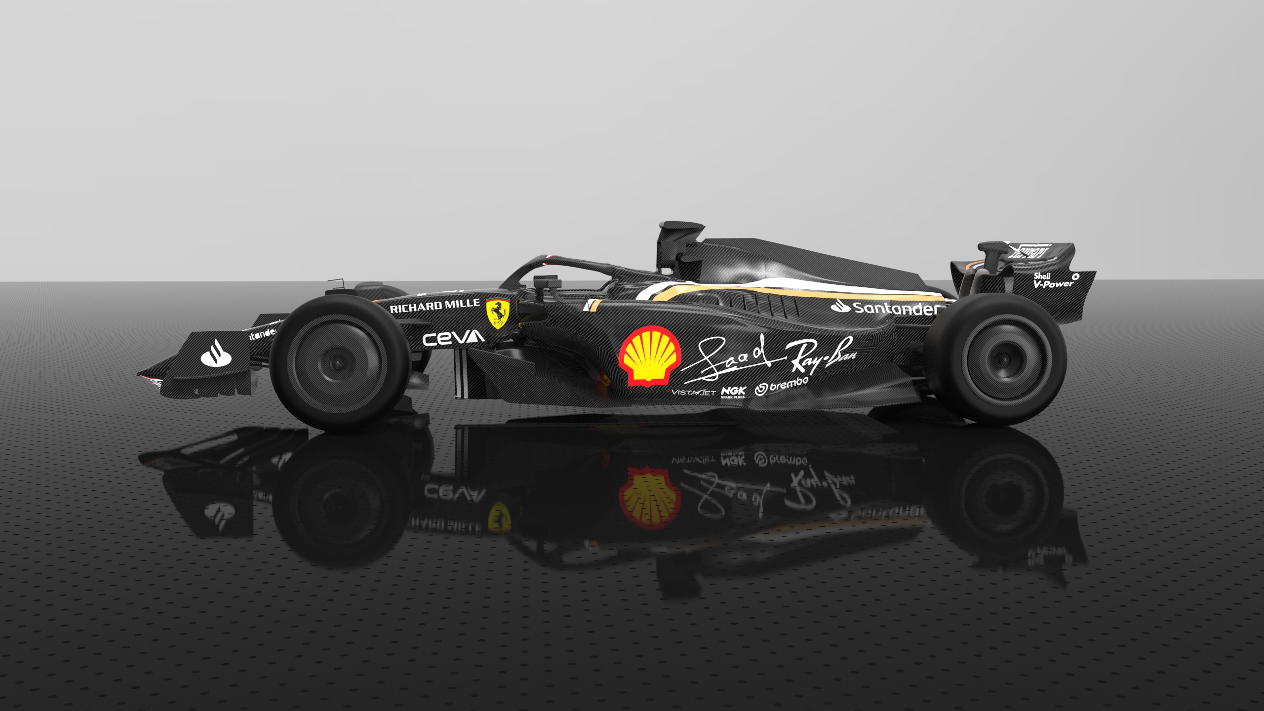 法拉利车队一级方程式赛车